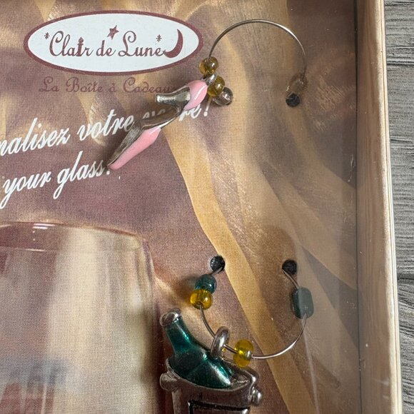 NWT Personalized Drink Rings | Barware Hostess Gift - Picture 6 of 7